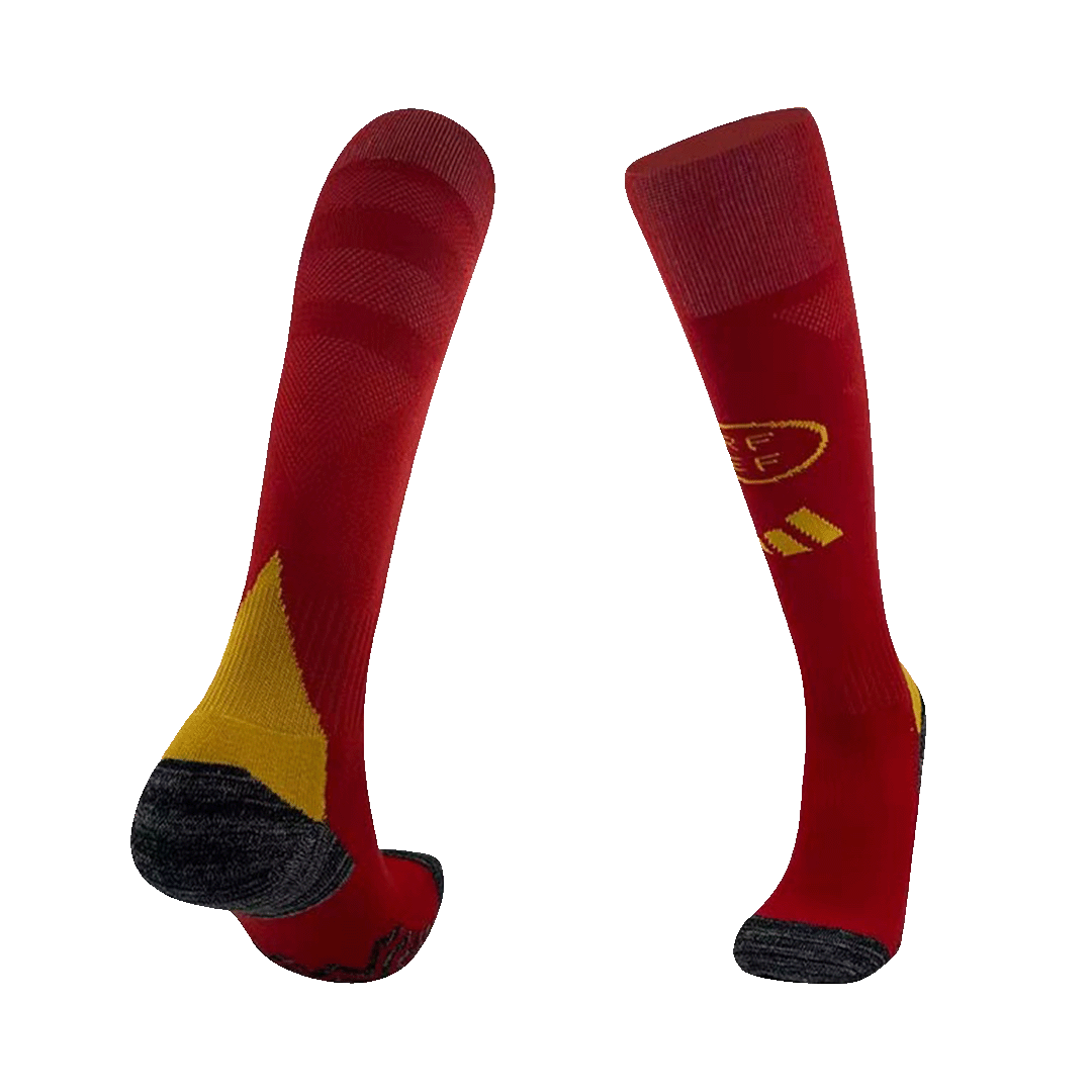 Kids Spain Home Soccer Socks