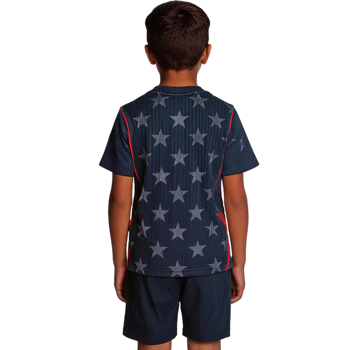 Kids USMNT Away Jersey Kit World Cup 2026 (back view)