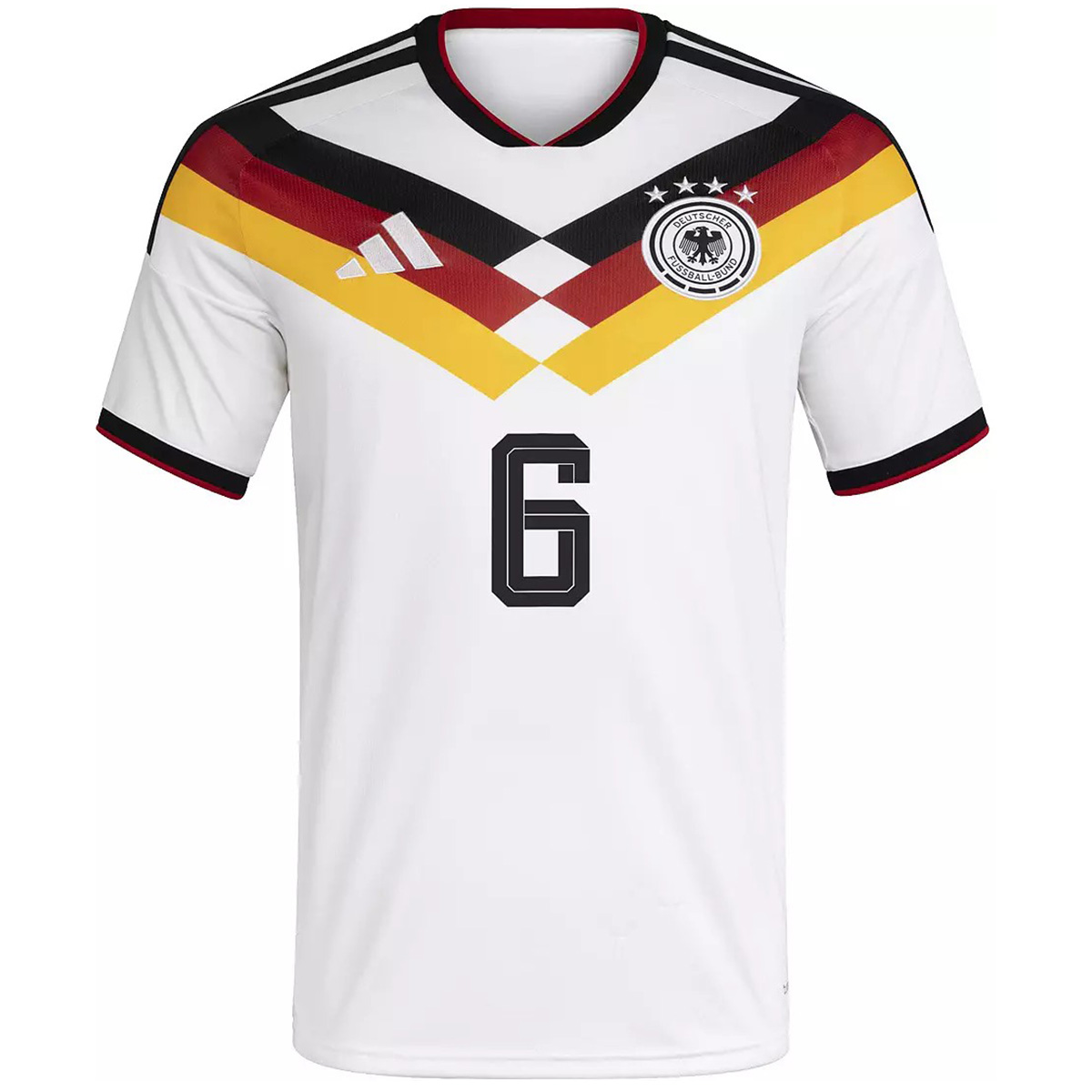 Kimmich #6 Germany Home Jersey World Cup 2026 (back view)
