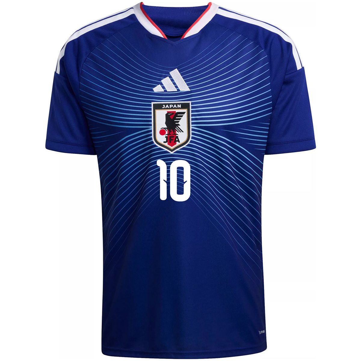 Kubo #10 Japan Home Jersey World Cup 2026 (back view)