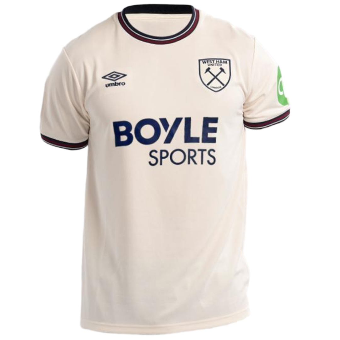 L.PAQUETÁ #10 West Ham United Away Jersey 2025/26 (back view)