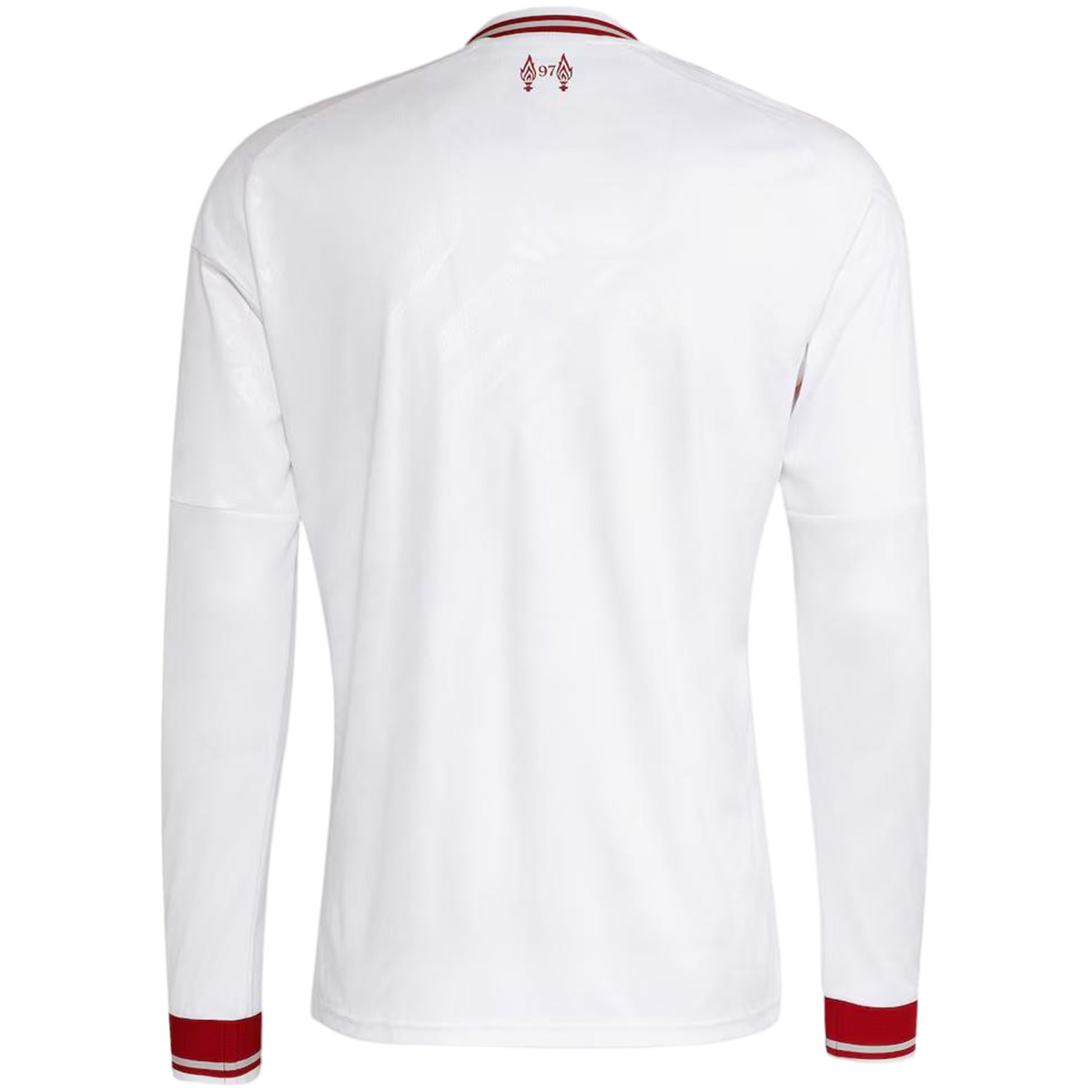 Liverpool Away Long Sleeve Jersey 2026/27 (back view)