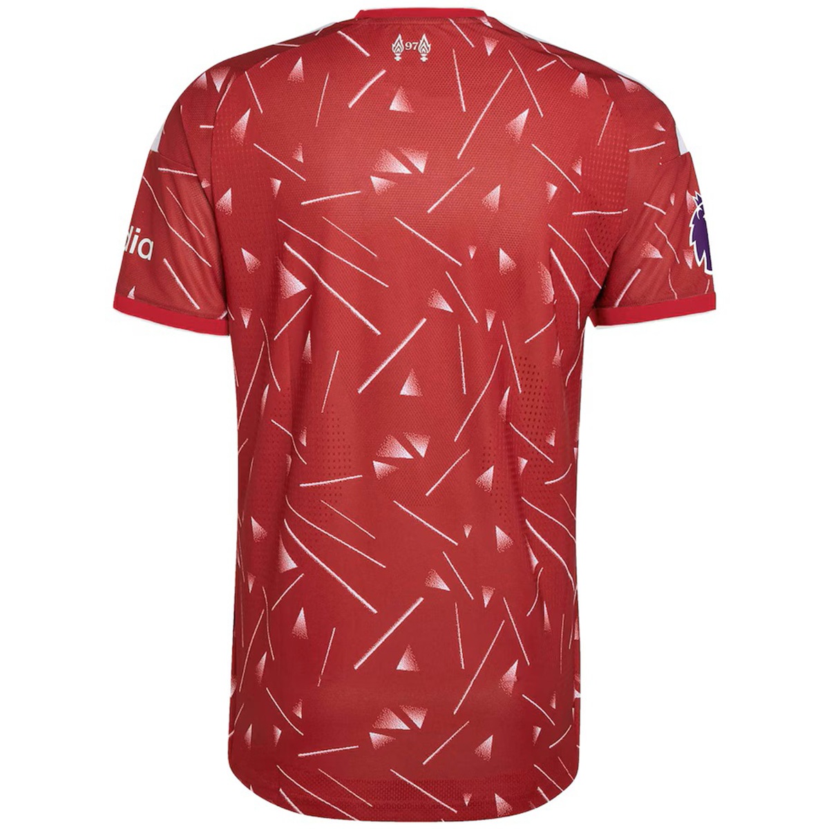 Liverpool Home Match Jersey Player Version 2026/27 (back view)