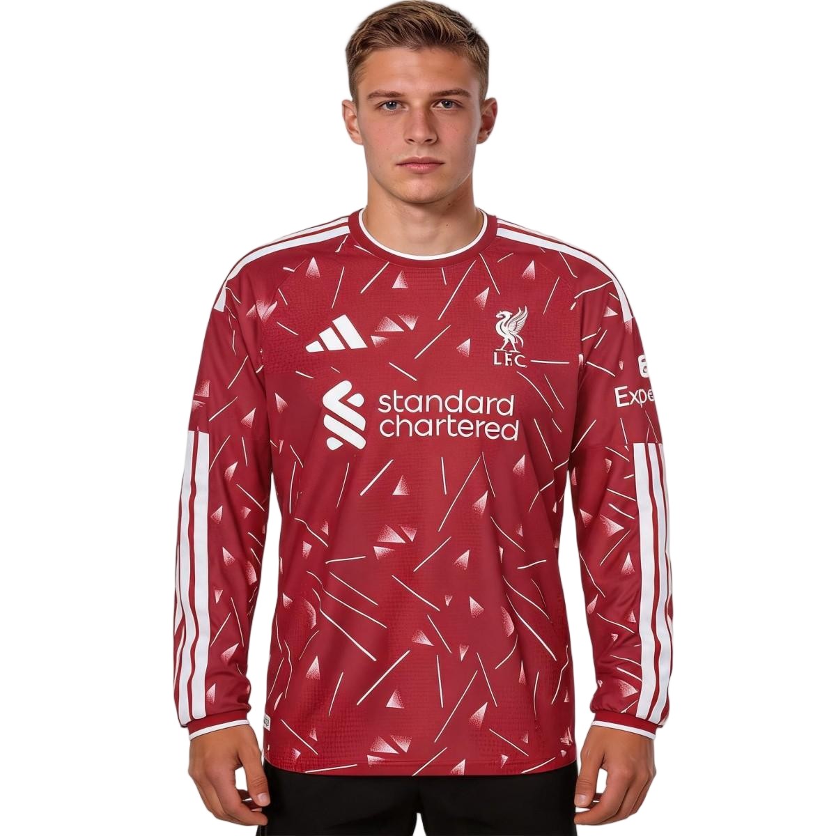 Liverpool Home Match Long Sleeve Jersey Player Version 2026/27
