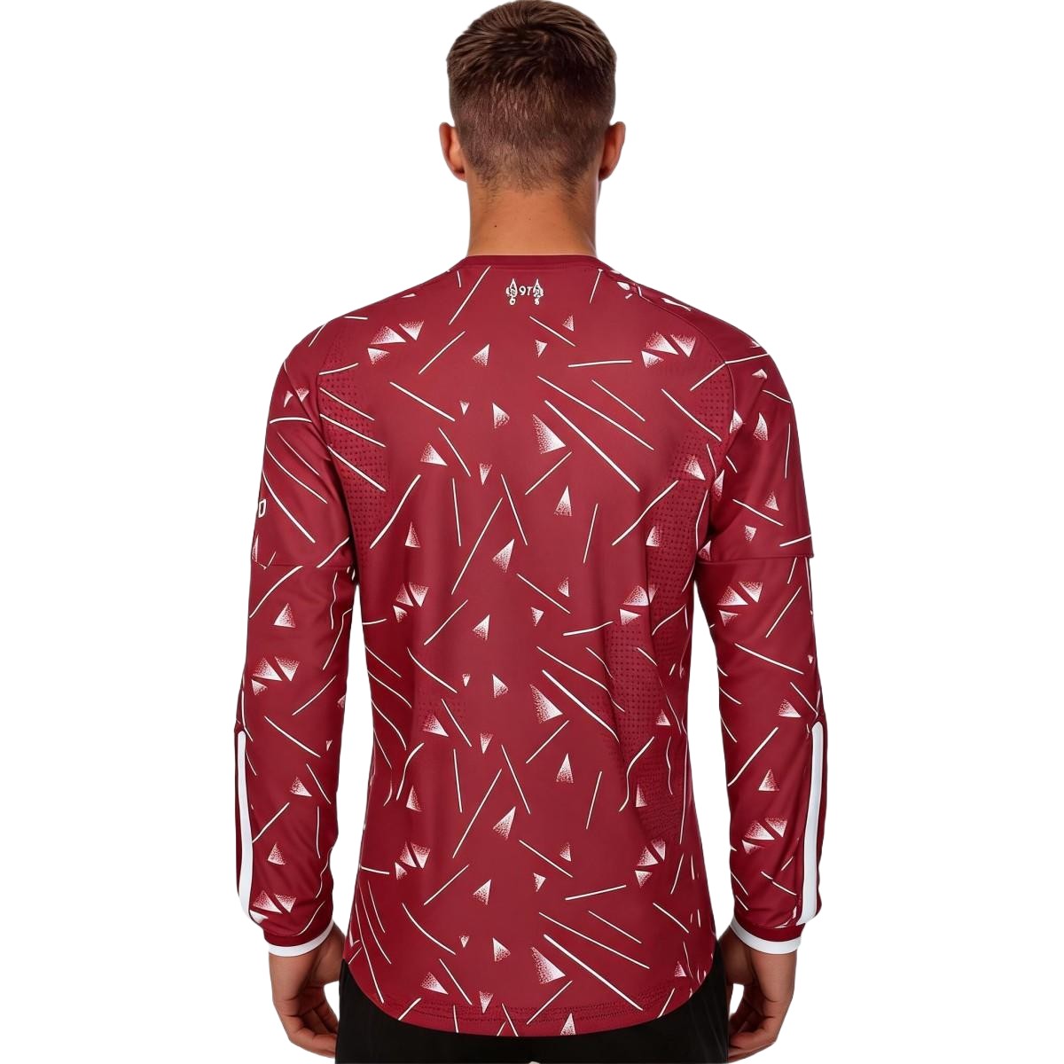 Liverpool Home Match Long Sleeve Jersey Player Version 2026/27 (back view)
