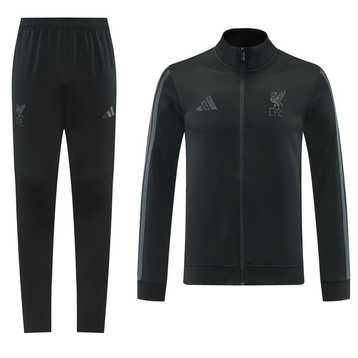 Liverpool Training Tracksuit Kit(Jacket+Pants) Black 2026/27