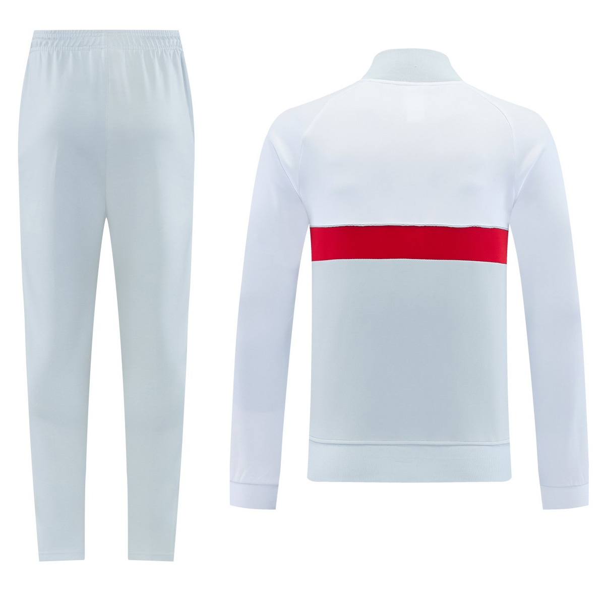 Liverpool Training Tracksuit Kit(Jacket+Pants) White 2026/27 (back view)