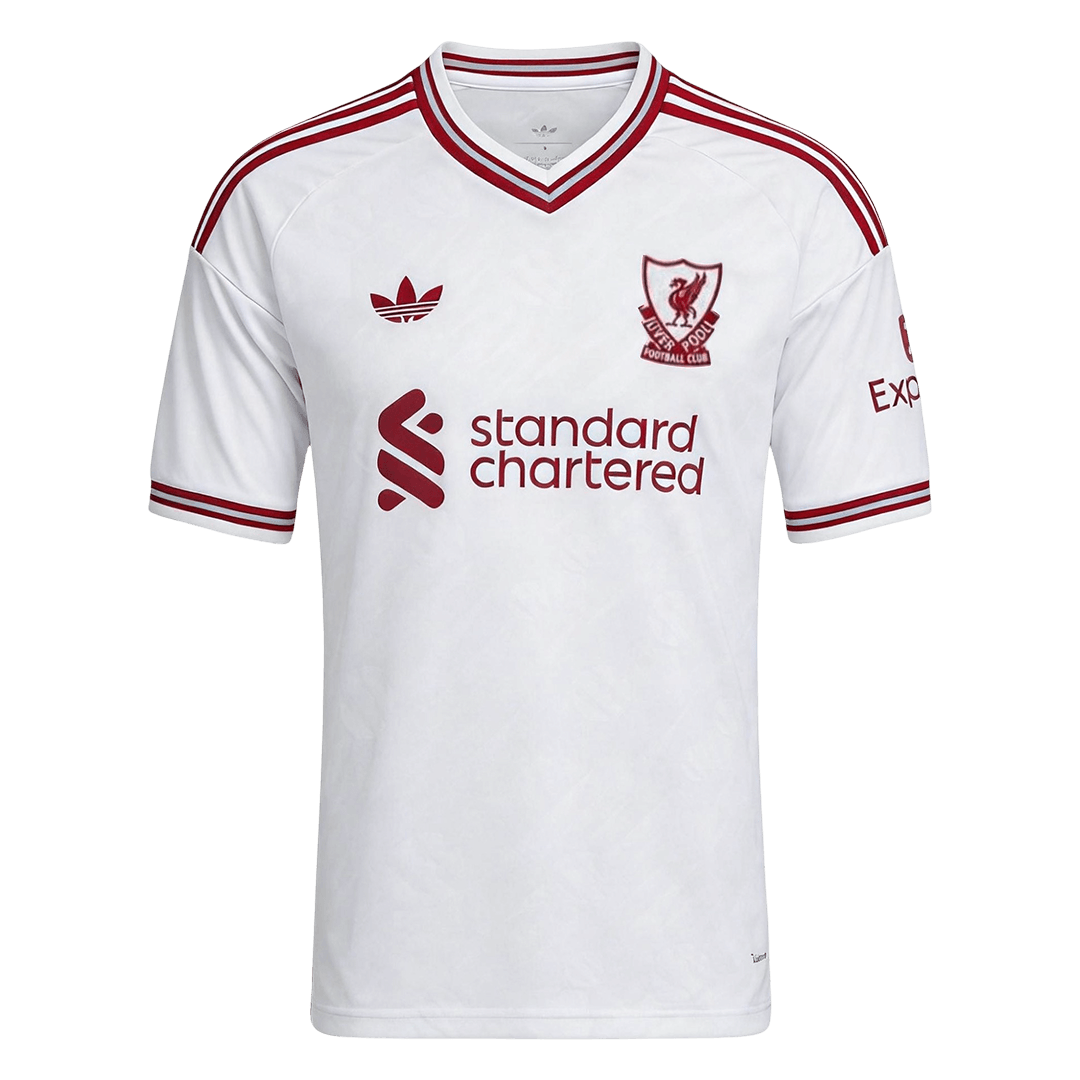 VIRGIL #4 Liverpool Away Jersey 2026/27 (back view)