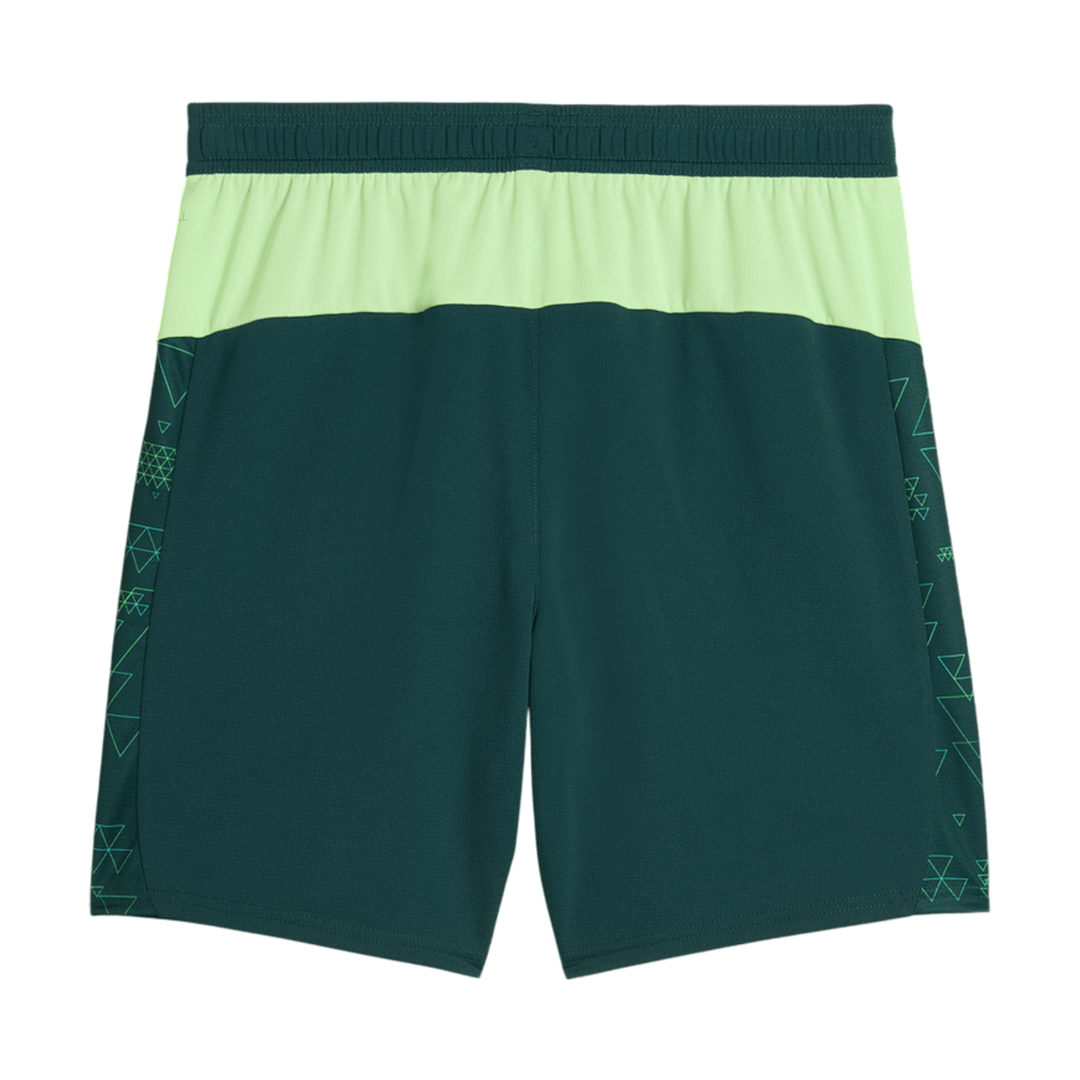 Manchester City Fourth Soccer Shorts 2025/26 (back view)