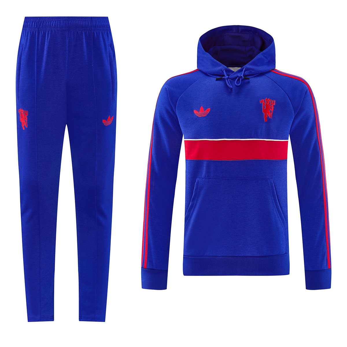 Manchester United Hoodie Training Kit Blue 2026/27