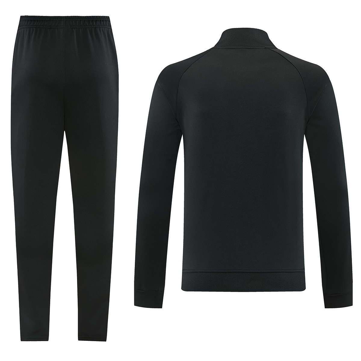 Manchester United Training Tracksuit Kit(Jacket+Pants) Black 2026/27 (back view)