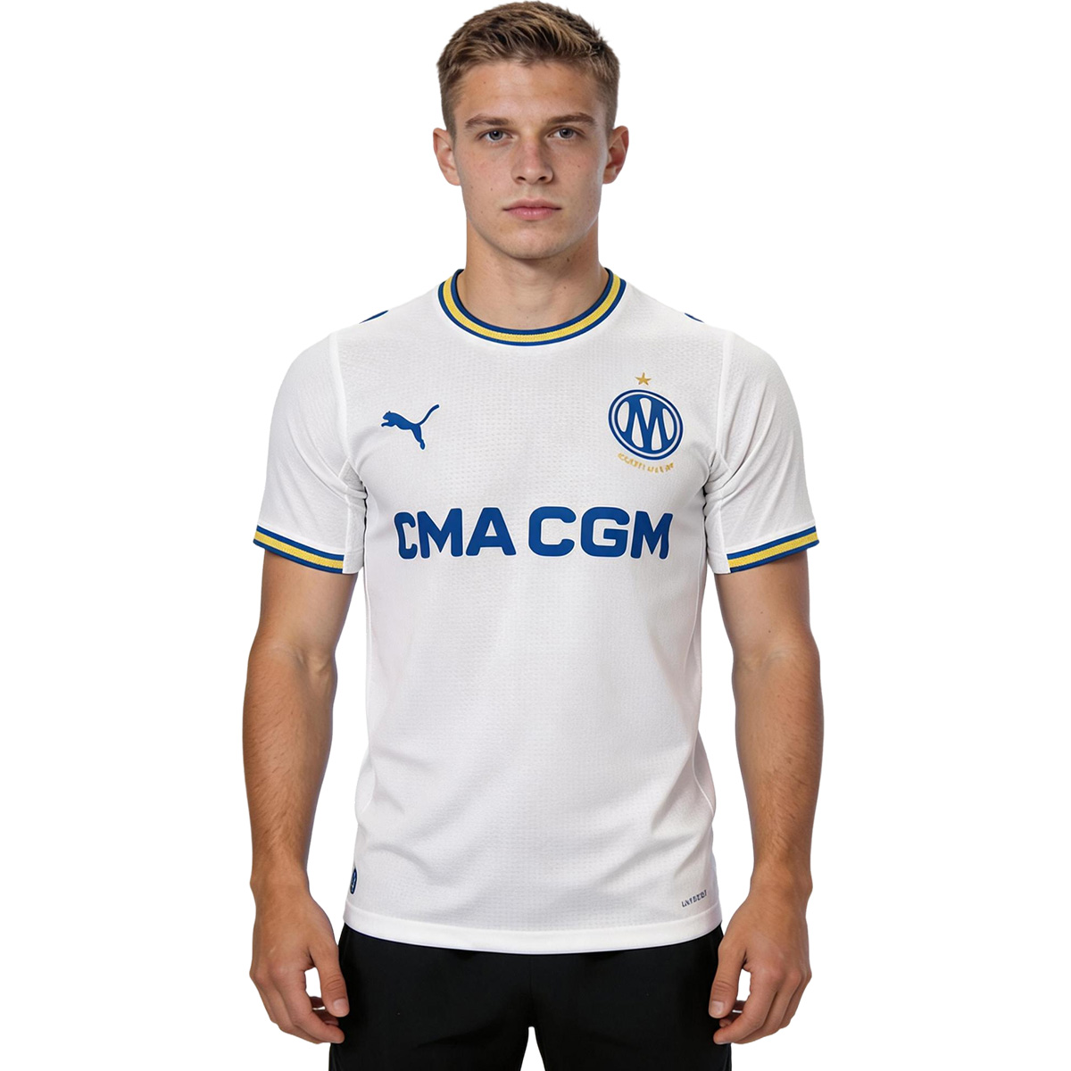 Marseille Home Match Jersey Player Version 2026/27