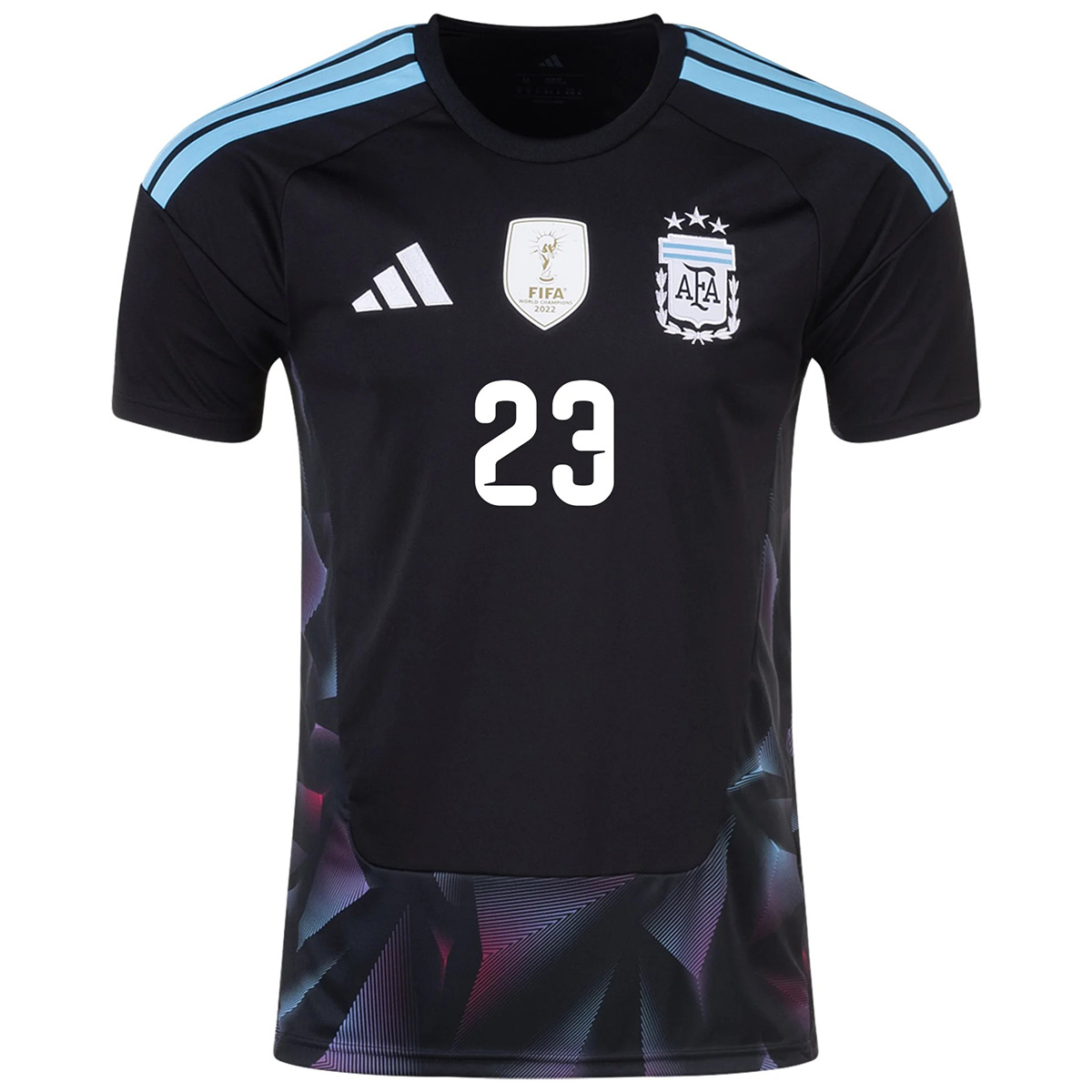MARTÍNEZ #23 Argentina Goalkeeper Jersey World Cup 2026 (back view)