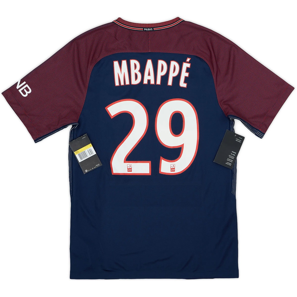 MBAPPÉ #29 Retro PSG Home Jersey 2017/18