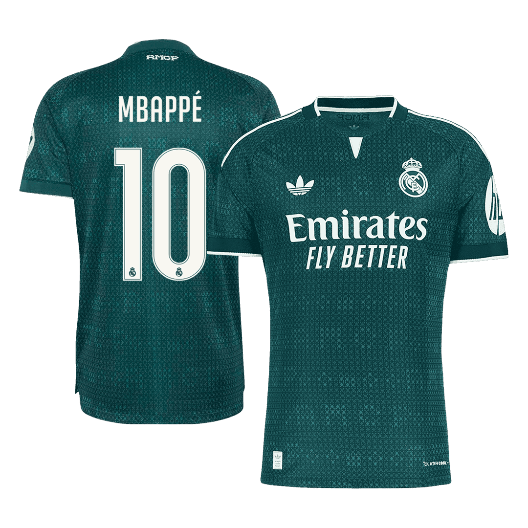 MBAPPÉ #10 Real Madrid Away Match Jersey Player Version 2026/27