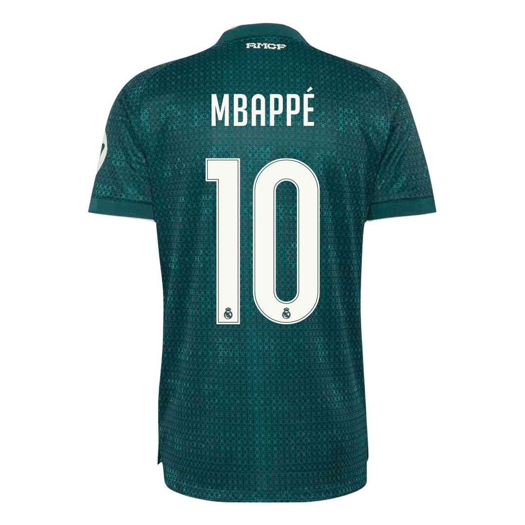 MBAPPÉ #10 Real Madrid Away Match Jersey Player Version 2026/27 (back view)