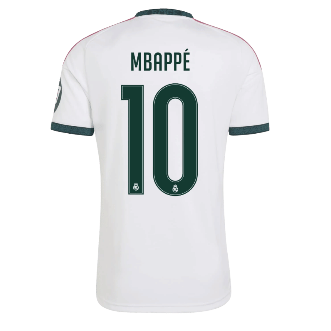 MBAPPÉ #10 Real Madrid Home Match Jersey Player Version 2026/27 (back view)