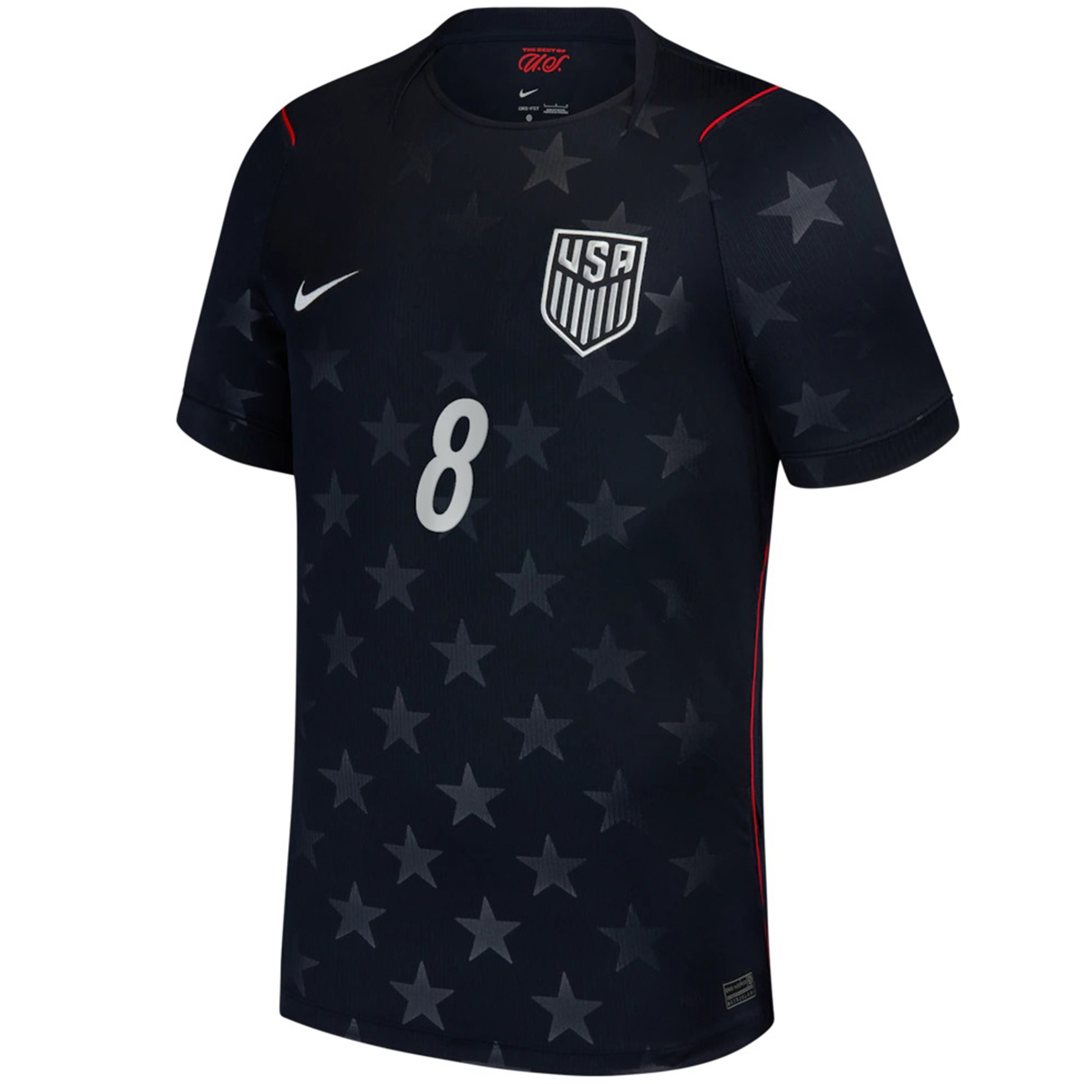 McKENNIE #8 USMNT Away Jersey World Cup 2026 (back view)