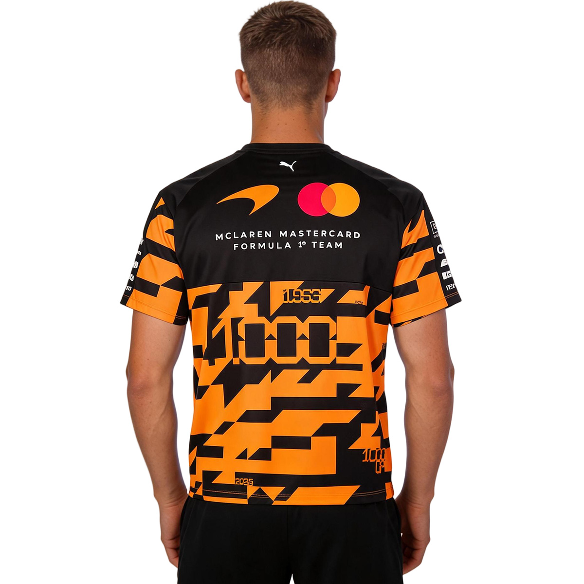 McLaren F1 Racing Team 1000th Race T-Shirt 2026 (back view)