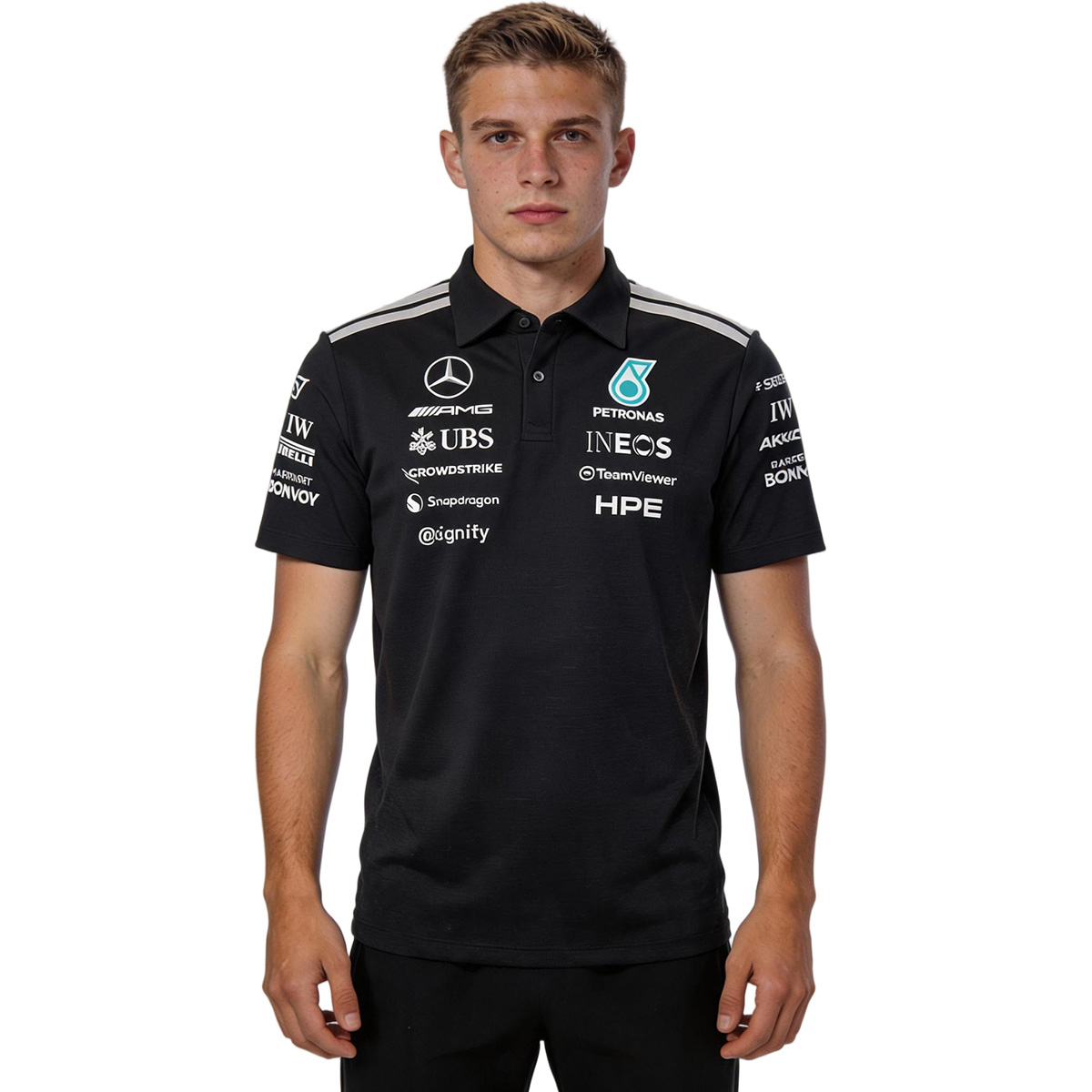 Mercedes AMG Petronas Black F1 Team Polo 2026