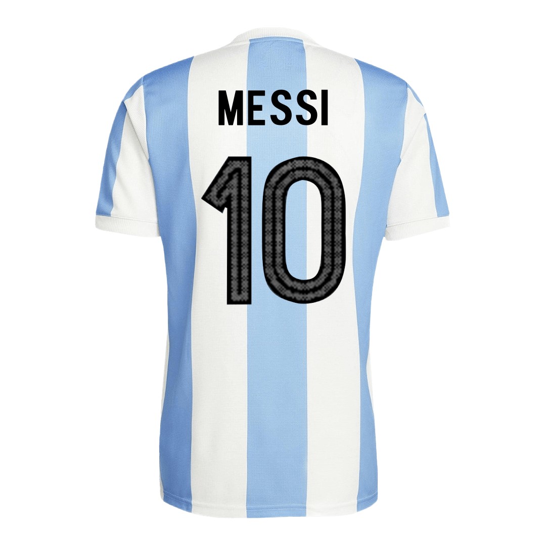 MESSI #10 Argentina 50 Years Anniversary Collection Jersey 2024 (back view)