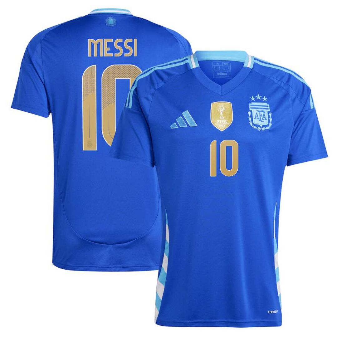 Messi #10 Argentina Away Jersey 2024