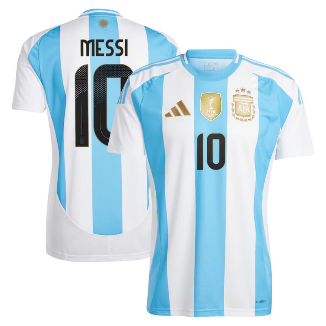 Messi #10 Argentina Home Jersey 2024