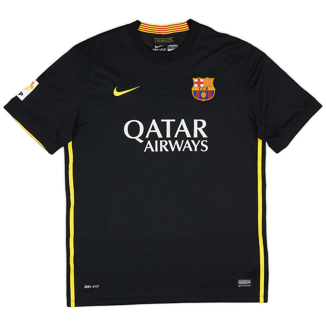 MESSI #10 Retro Barcelona Third Jersey 2013/14 (back view)