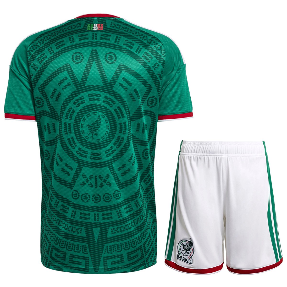 Mexico Home Jersey Kit World Cup 2026 (back view)
