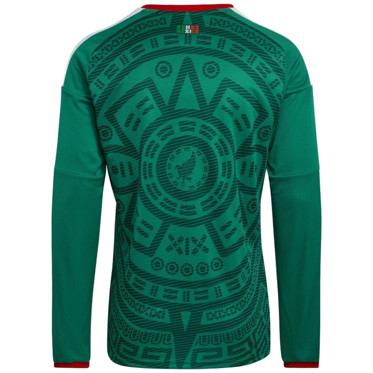 Mexico Home Long Sleeve Jersey World Cup 2026 (back view)