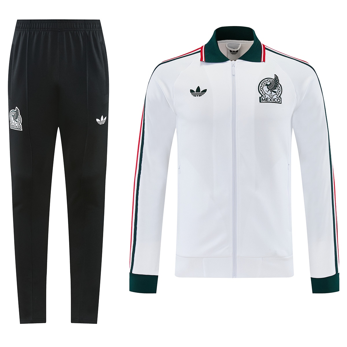 Mexico Training Tracksuit Kit(Jacket+Pants) White 2026
