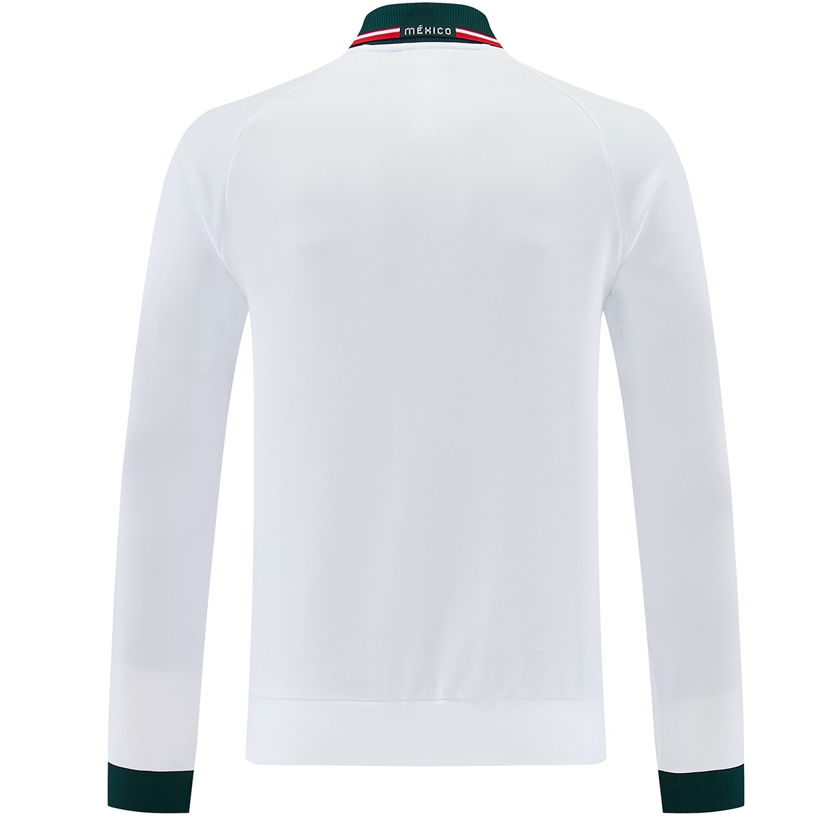 Mexico Anthem Jacket White 2026 (back view)