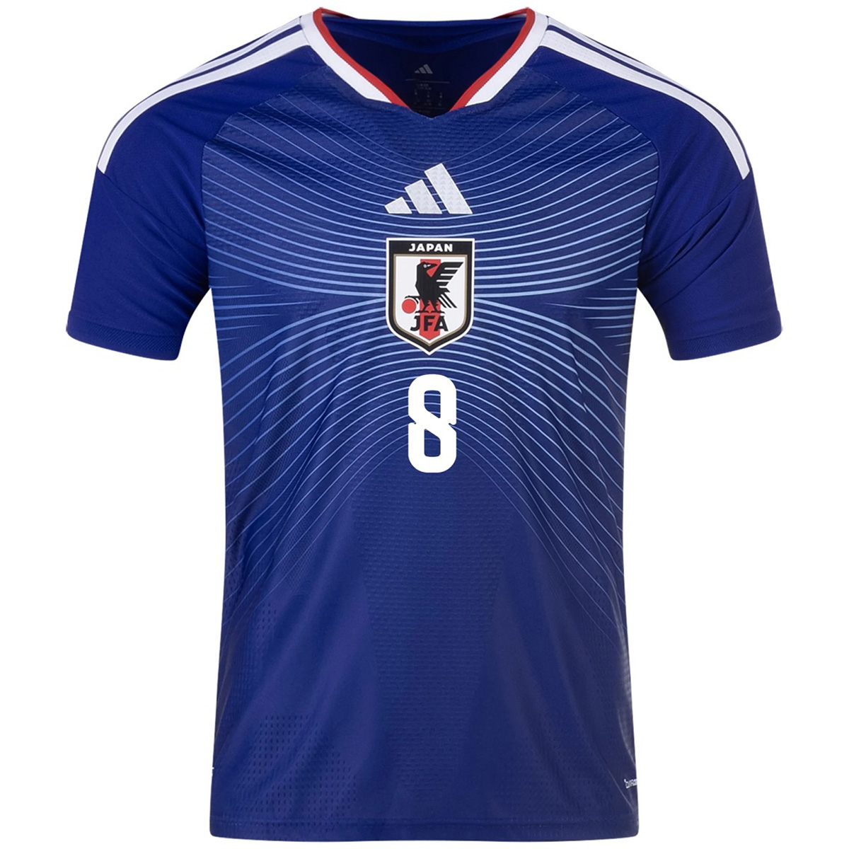 Minamino #8 Japan Home Match Jersey Player Version World Cup 2026 (back view)