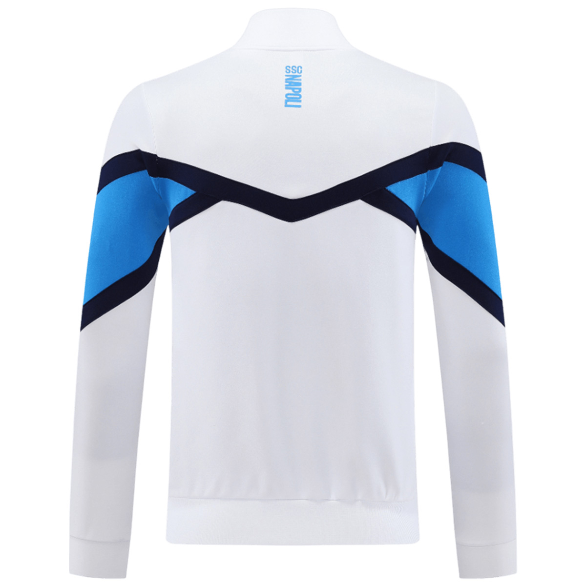 Napoli Anthem Jacket White 2025/26 (back view)