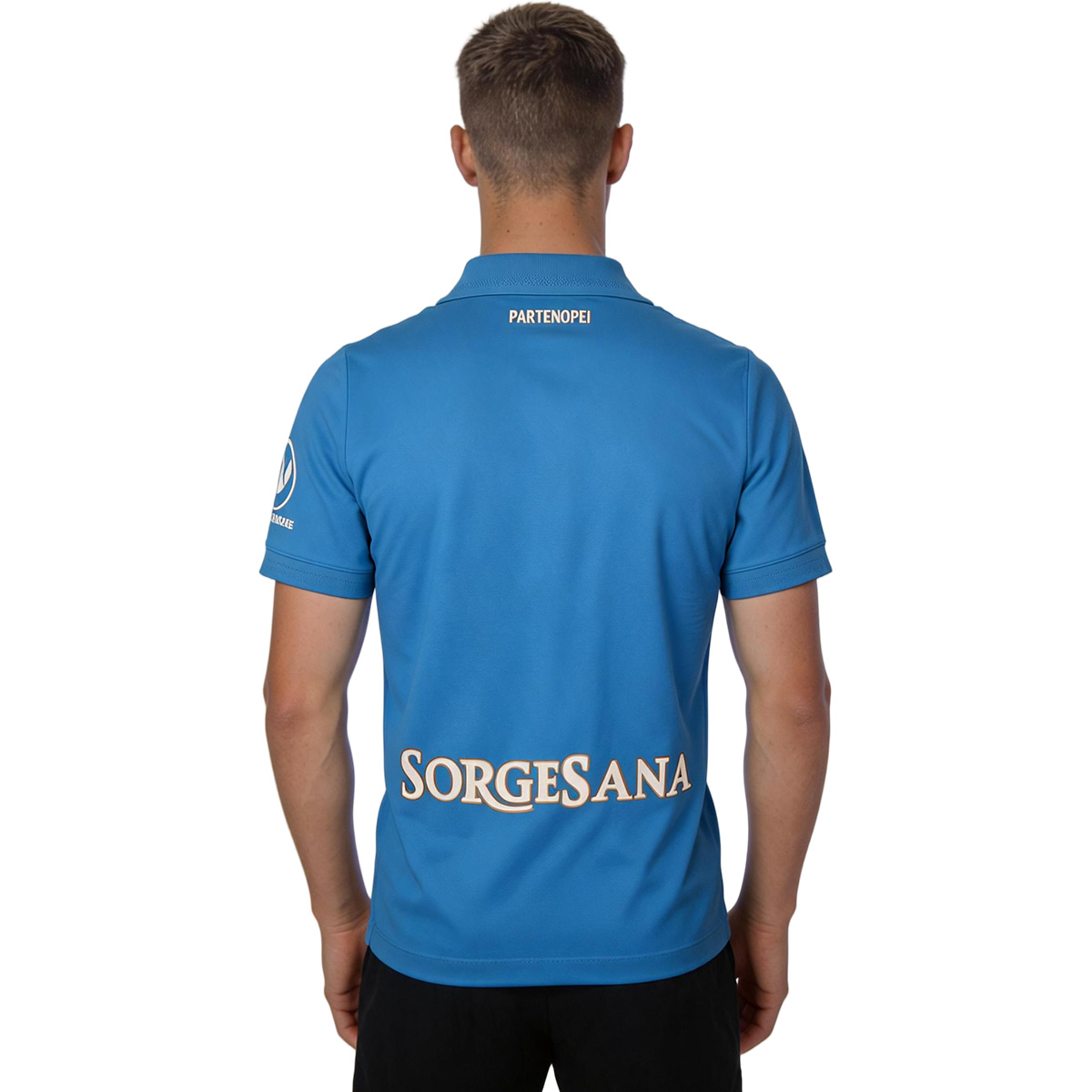 Napoli Home Match Jersey Player Version 2026/27 (back view)