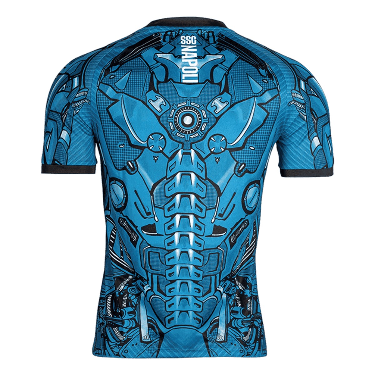 Napoli Pre-Match Jersey - Blue 2025/26 (back view)