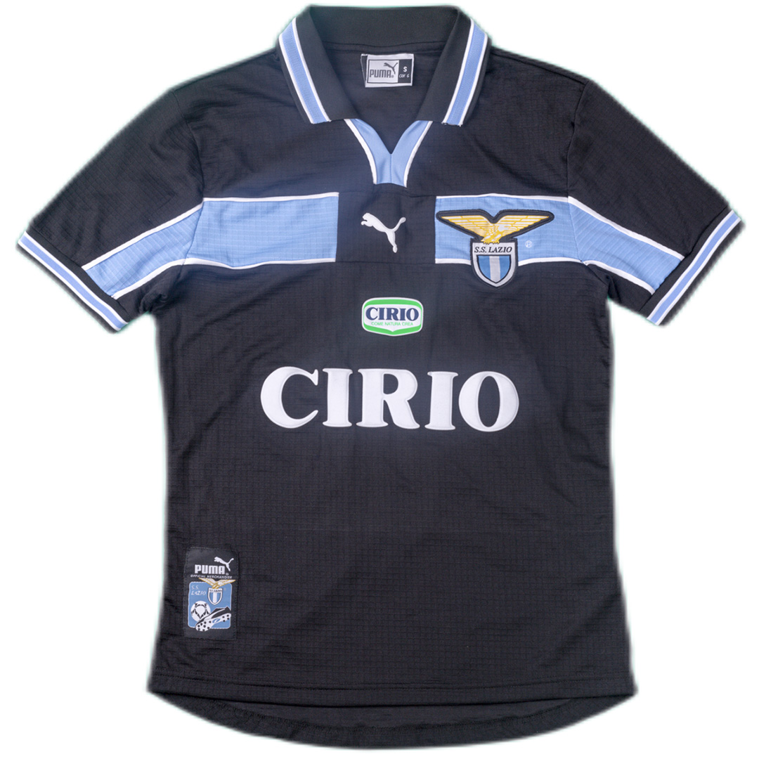 NEDVED #18 Retro Lazio Away Jersey 1998/00 (back view)