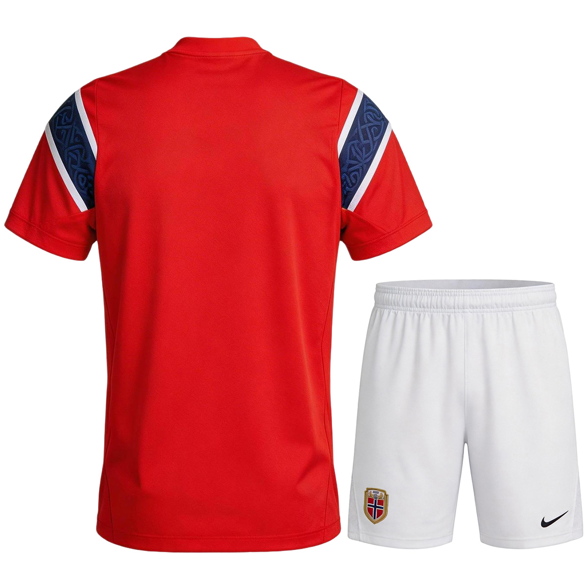 Norway Home Jersey Kit World Cup 2026 (back view)