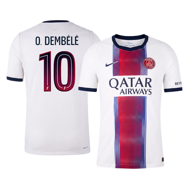O. DEMBÉLÉ #10 PSG Away Match Jersey Player Version 2026/27