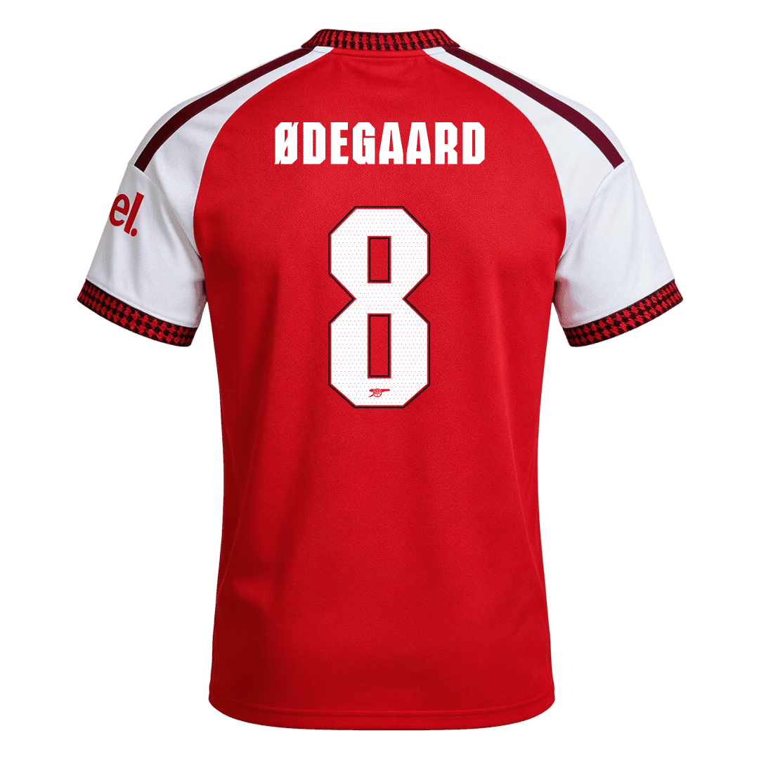 ØDEGAARD #8 Arsenal Home Jersey 2026/27 (back view)