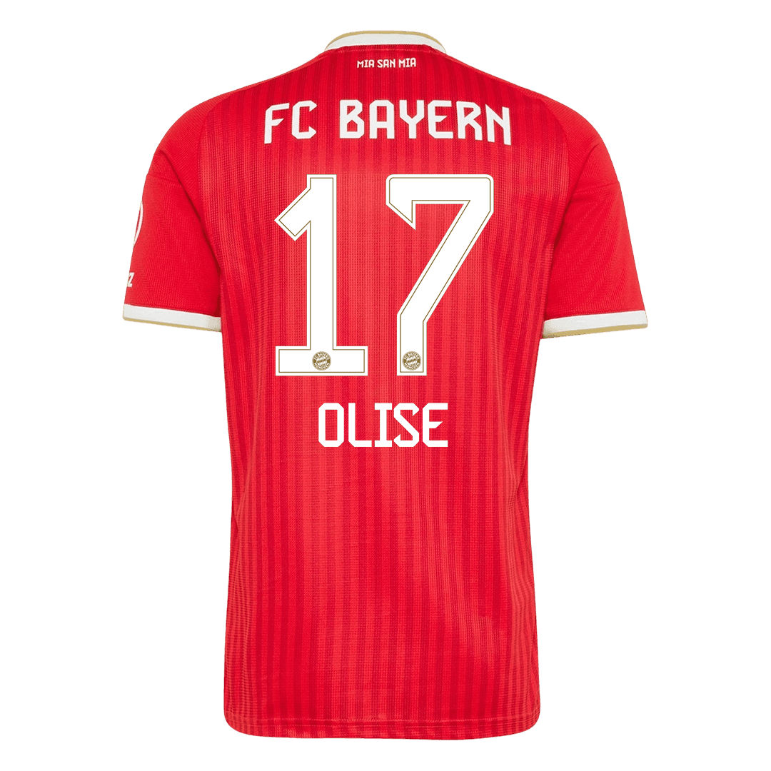 OLISE #17 Bayern Munich Home Jersey 2026/27 (back view)