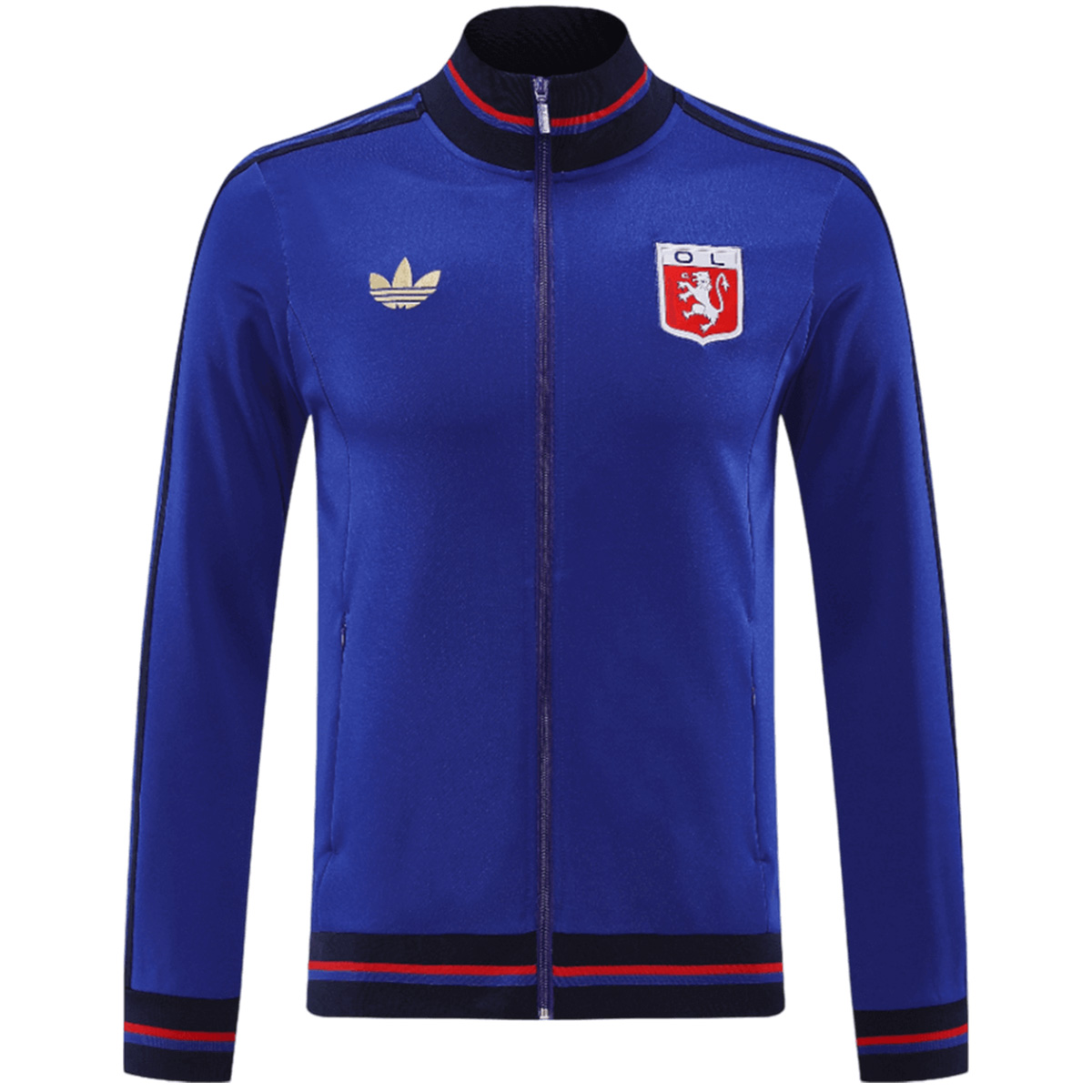 Olympique Lyonnais Anthem Jacket Blue 2025/26