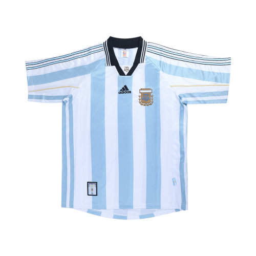 ORTEGA #10 Retro Argentina Home Jersey World Cup 1998 (back view)