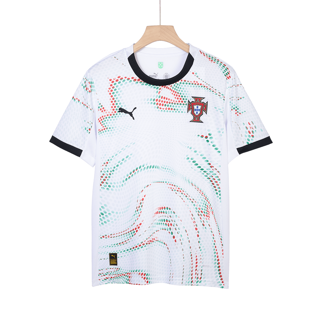 Portugal Away Kit(Jersey+Shorts) 2025 (back view)