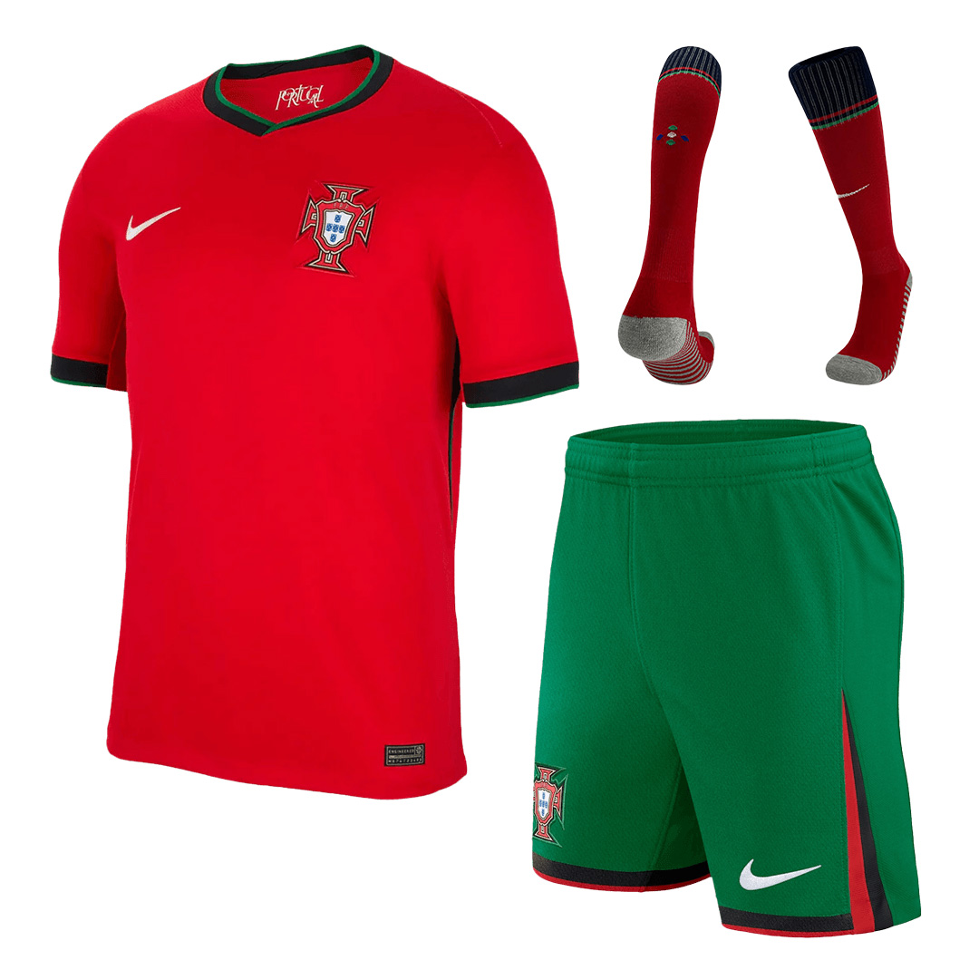 Portugal Home Full Kit Euro 2024