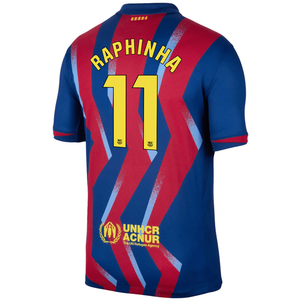 RAPHINHA #11 Barcelona Fourth 'El Clásico' Jersey 2025/26 (back view)