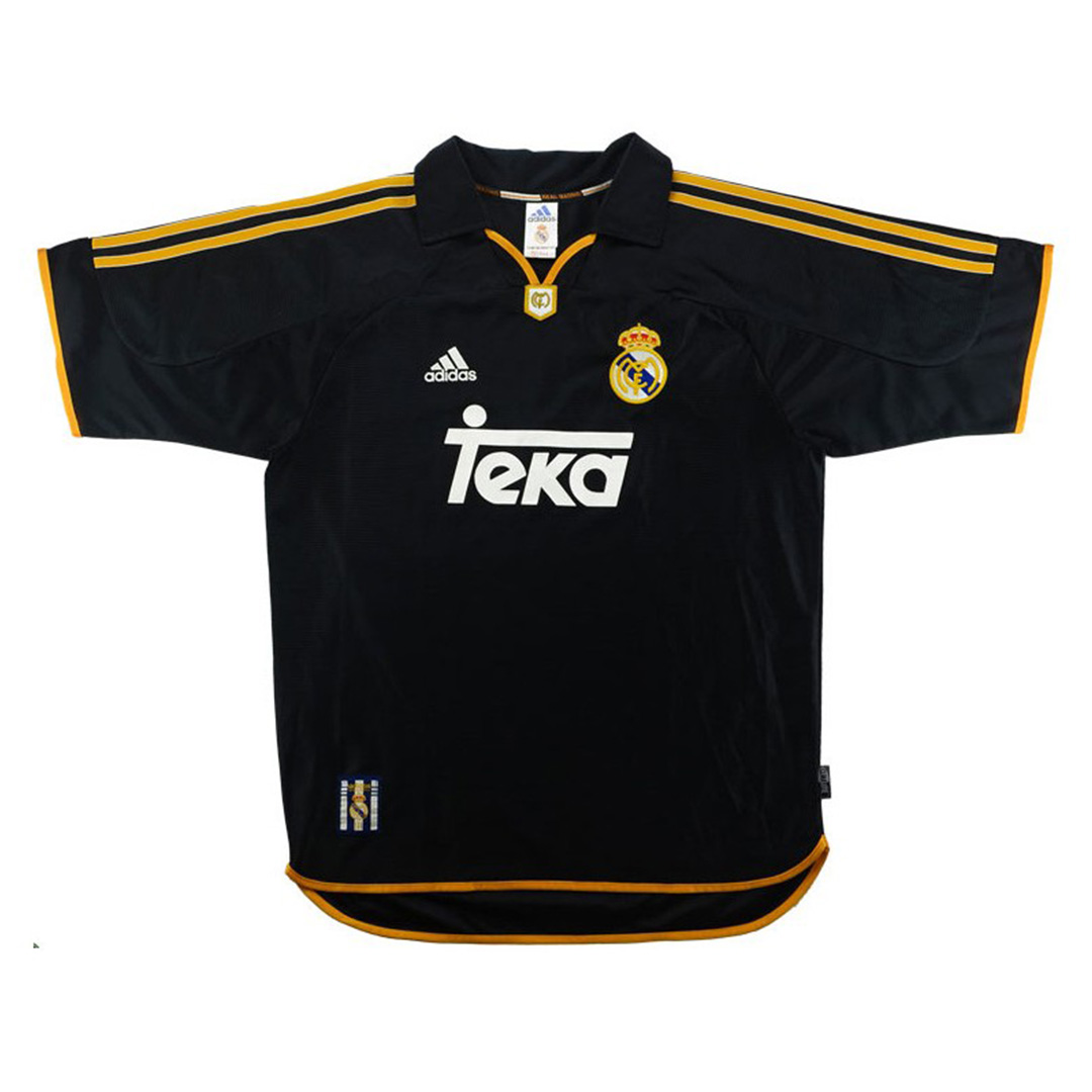 RAUL #7 Retro Real Madrid Away Jersey 1999/00 (back view)