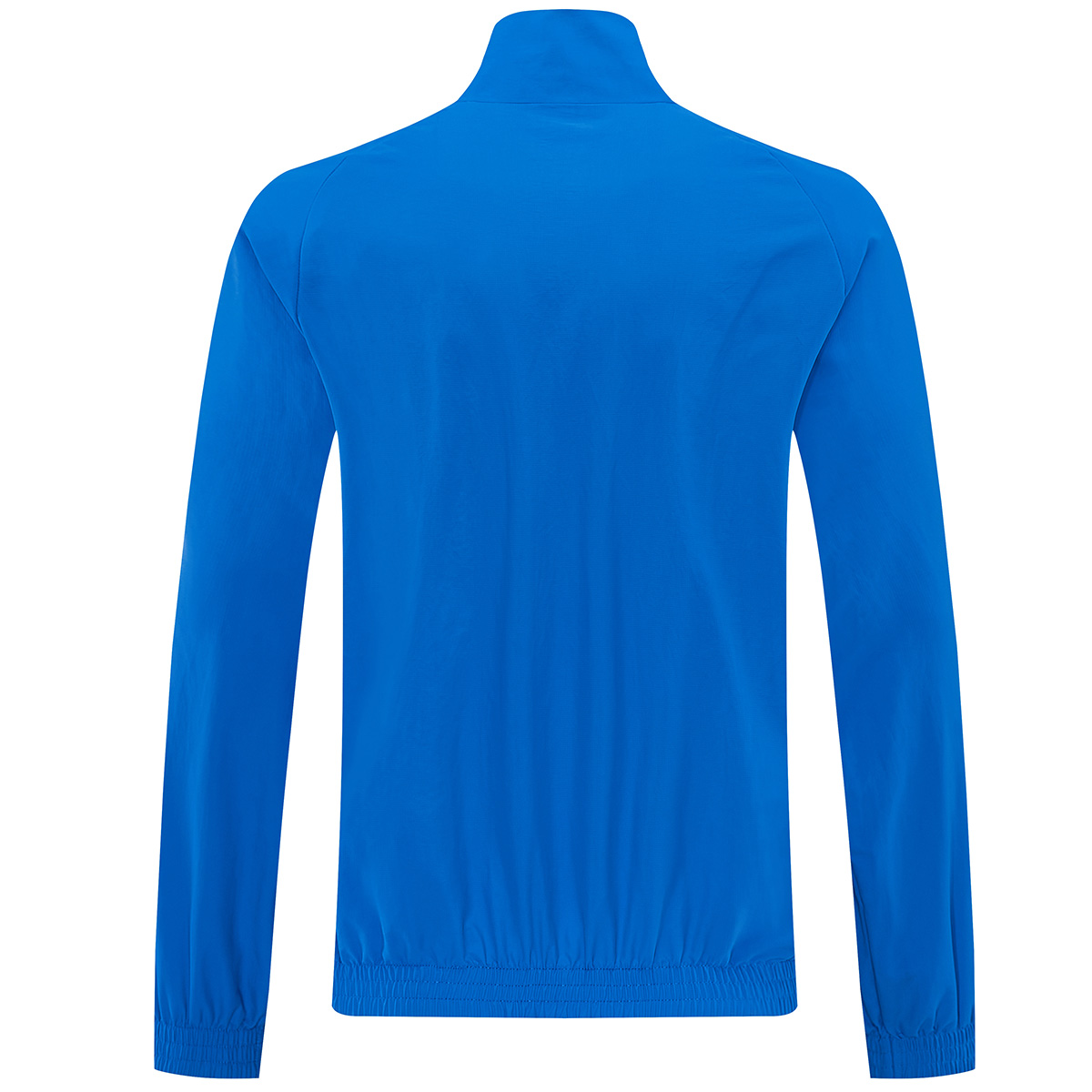 Real Madrid 1/2 Zipper Windbreaker Jacket Blue 2026 (back view)