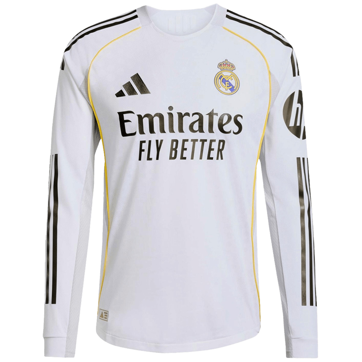 Real Madrid Home Long Sleeve Match Jersey Player Version 2024/25