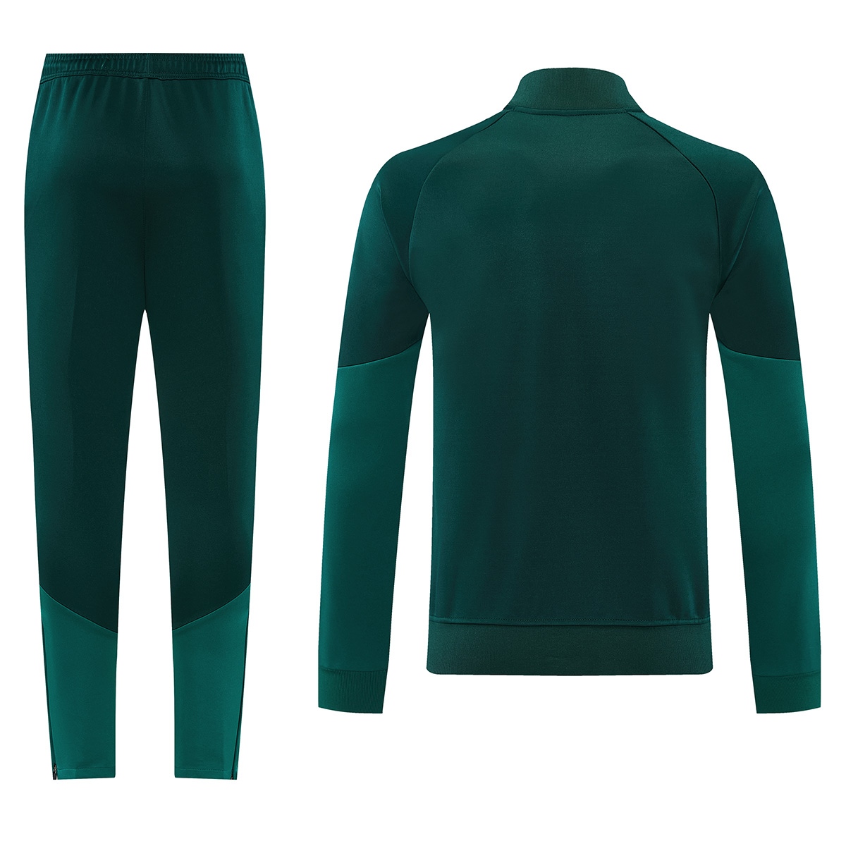 Real Madrid Training Tracksuit Kit(Jacket+Pants) Green 2026/27 (back view)